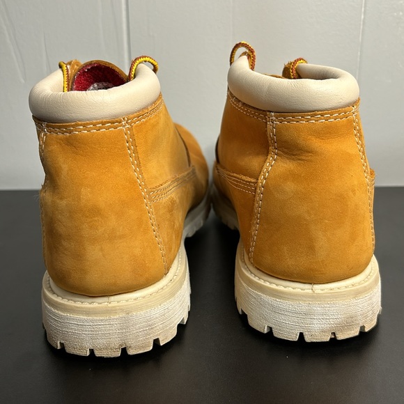 Timberland Nellie Double Wheat Womens Boot 23391 Wheat Preloved size 7.5 M - Picture 5 of 12
